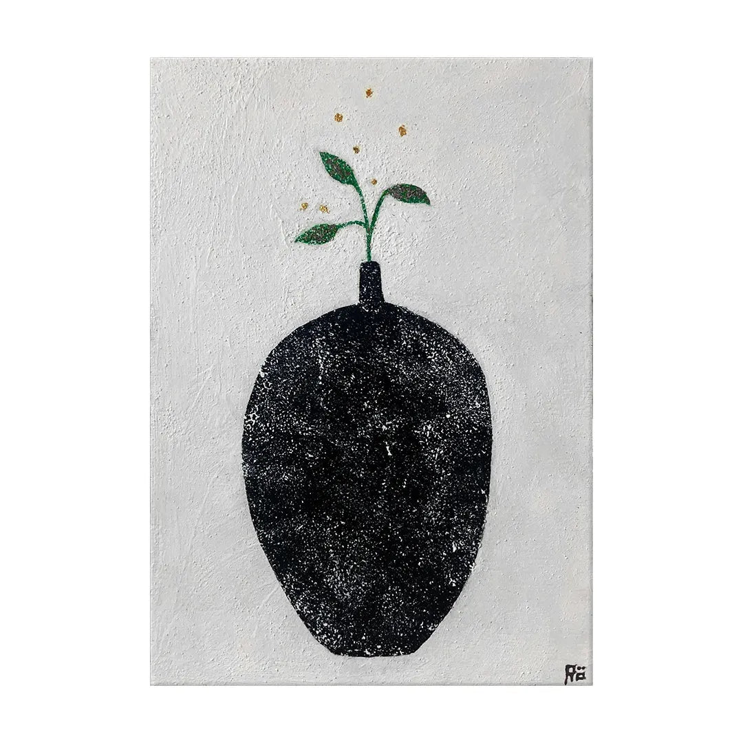Black Vase